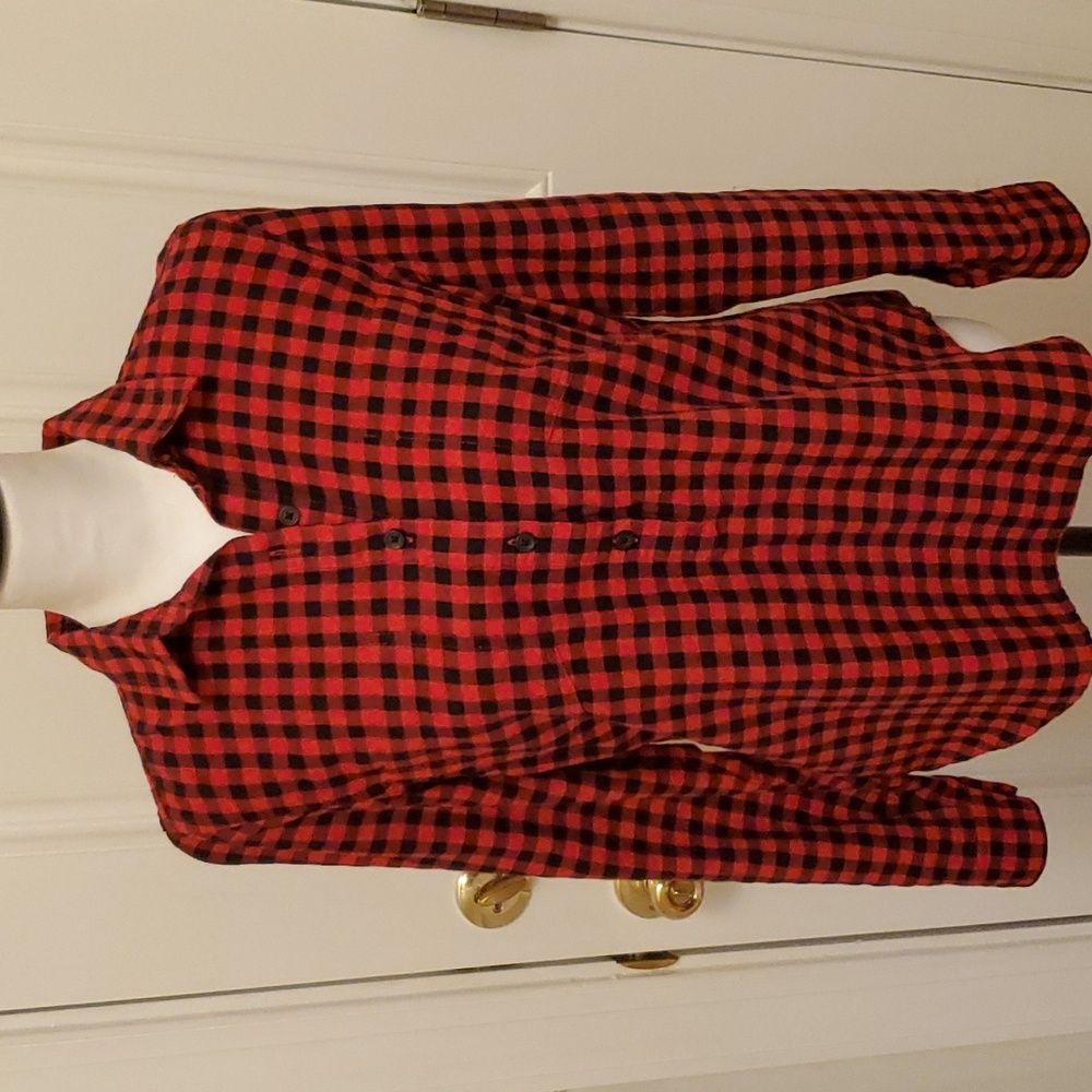 Black and Red Buffalo Plaid Shirt